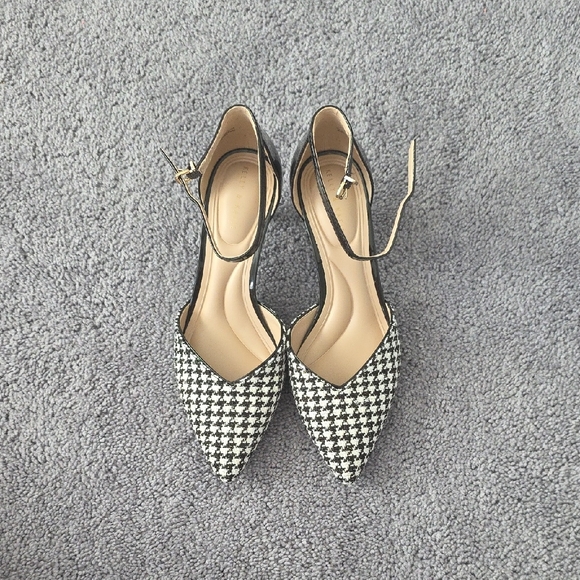 Stylish Espresso and White Women's Heels - Picture 2 of 4